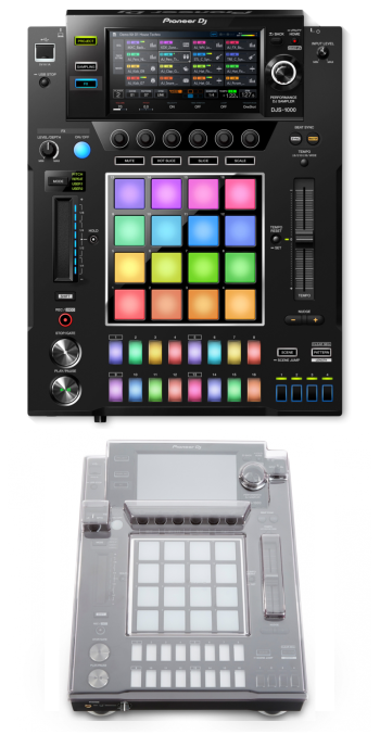 Pioneer DJ DJS-1000 + Decksaver DS-PC-DJS1000 Cover Bundle