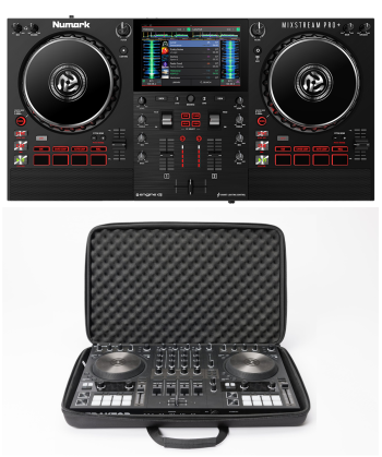 Numark Mixstream Pro+ + Magma MGA48038 Case Bundle