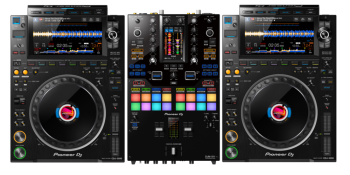 Pioneer DJ CDJ-3000 + Pioneer DJ DJM-S11 Bundle