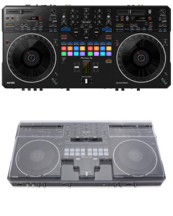 Pioneer DJ DDJ-REV5 Controller + Decksaver DS-PC-DDJREV5 Cover Bundle