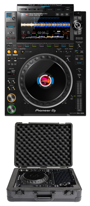 Pioneer DJ CDJ-3000 + Magma MGA41104 Case Bundle