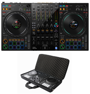 Pioneer DJ DDJ-FLX10 + Magma MGA48041 Case Bundle