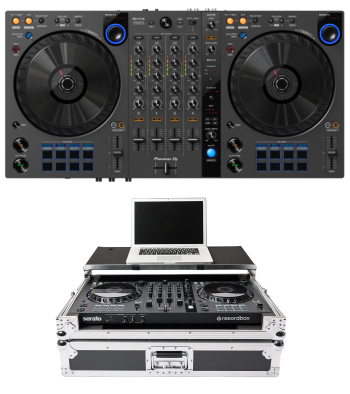 Pioneer DJ DDJ-FLX6-GT + Magma MGA41006 Case Bundle