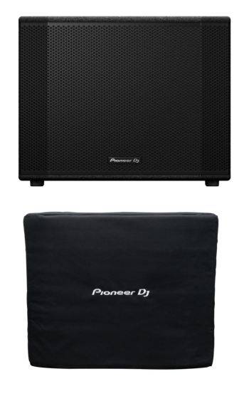 Pioneer DJ XPRS1152S Subwoofer + Pioneer DJ CVR-XPRS1152S Cover Bundle
