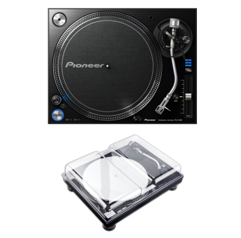 Pioneer DJ PLX-1000 + Decksaver DS-PC-SL1200 Bundle