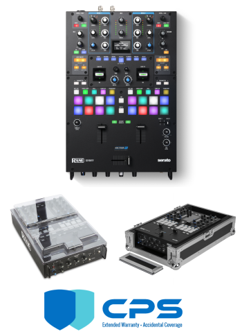Rane Seventy "PROtection" Bundle with Odyssey Case, Decksaver Cover and 2 Year Accidental Warranty