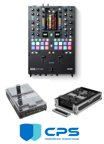 Rane Seventy-Two MKII "PROtection" Bundle with Odyssey Case, Decksaver Cover and 2 Year Accidental Warranty