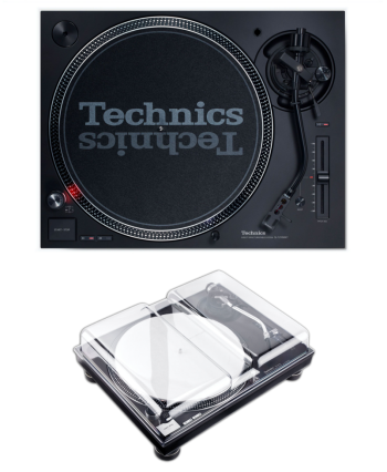 Technics SL-1200MK7 Turntable + Decksaver DS-PC-SL1200 Bundle
