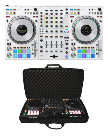 Pioneer DJ DDJ-FLX10-W (White) + Pioneer DJ DJC-B3 Bag Bundle