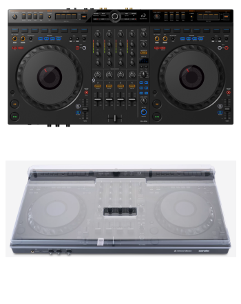 AlphaTheta DDJ-GRV6 + Decksaver DS-PC-DDJGRV6 Cover Bundle