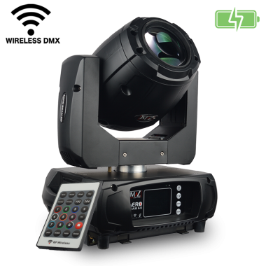 JMAZ AERO BEAM 60 - 60W Battery Powered LED Moving Head
