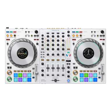 Pioneer DJ DDJ-FLX10-W- 4-channel DJ controller for Rekordbox & Serato (White, Limited Edition)