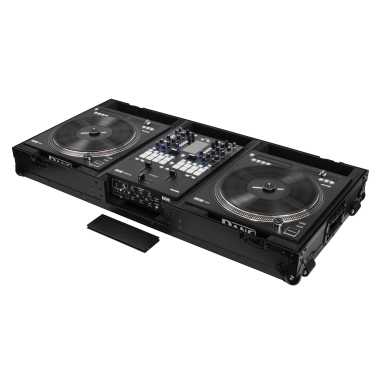 Odyssey FZRANE1272WBL - Coffin, All Black, Fits a Rane Seventy-Two + 2 Rane Twelve in Battle Position 