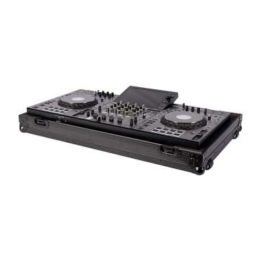 Headliner HL10023 - Headliner Pitch Black Low Profile Flight Case for XDJ-AZ w/ Wheels