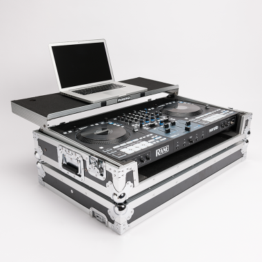 Magma MGA41026 - DJ Controller Workstation Rane FOUR & PERFORMER with Wheels 