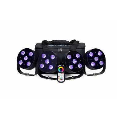 Colorkey MobilePar HEX 5 - 4-Pack MobilePar HEX 5 with Carrying Case