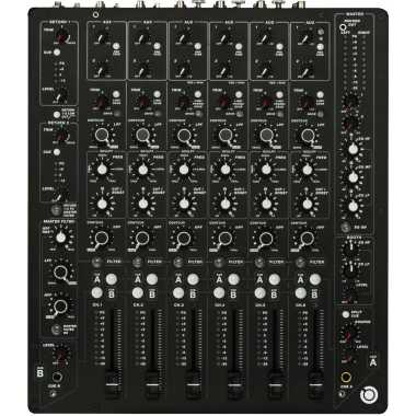 PLAYdifferently Model 1 - 6-Channel Premium Analog DJ Mixer 