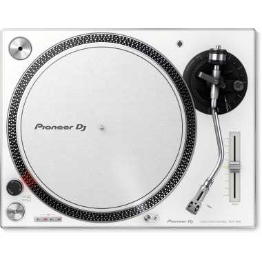 Pioneer DJ PLX-500-W - Pre-Amplified Direct Drive Turntable + USB (White) 