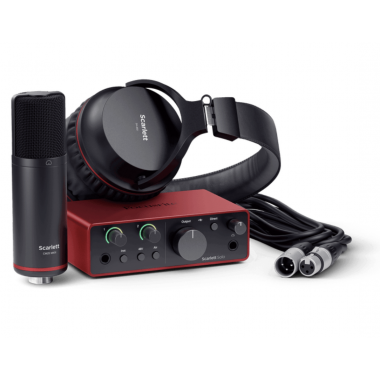 Focusrite Scarlett Solo Studio (4th Generation) - The Complete Songwriter's Studio
