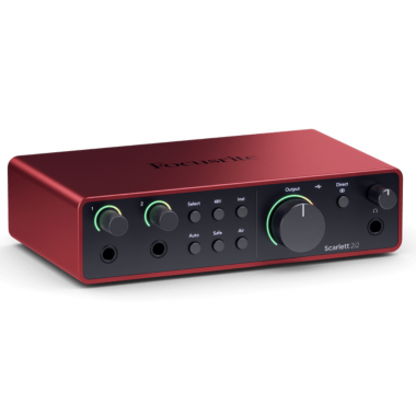 Focusrite Scarlett Scarlett 2i2 (4th Generation) - The Artist's 2-in, 2-out Interface