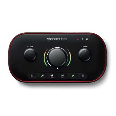 Focusrite Vocaster Two - The Essential Podcasting Kit