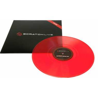 Rane Serato Scratch Live - Second Edition Control Vinyl for Rane Scratch Live (Red)