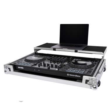 Headliner HL10011 - Flight Case for DDJ-FLX10 W/ Laptop Platform & Wheels