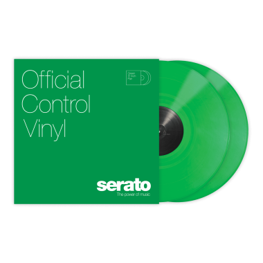 Serato Performance Series 12" Control Vinyl (Pair, Green)