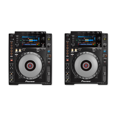 Pioneer DJ 2x CDJ-900 Nexus Bundle