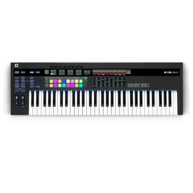 Novation 61SL MKIII - MIDI and CV Equipped Keyboard Controller with 8 Track Sequencer 
