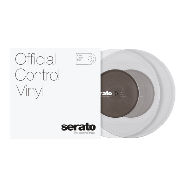 Serato 7" Control Vinyl - Clear Vinyl (Pair)