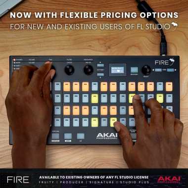 Akai Fire NS - Performance Controller for FL Studio, No Software Edition