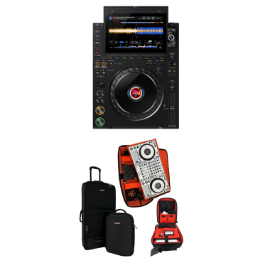 AlphaTheta CDJ-3000X + JetPack Glide System (Snap & Glide) Bundle