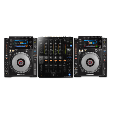 Pioneer DJ CDJ-900 Nexus + Pioneer DJ DJM-750MK2 Bundle