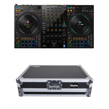 Pioneer DJ DDJ-FLX10 + Headliner HL10022 Case Bundle