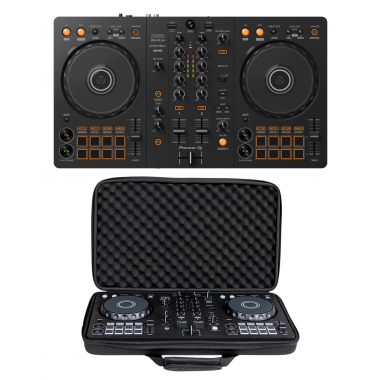 Pioneer DJ DDJ-FLX4 + Headliner HL12017 Case Bundle