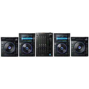 2x Denon DJ SC6000 Prime Players + Denon DJ X1850 Mixer and 2x Denon LC6000 Performance Expansion Controllers Bundle