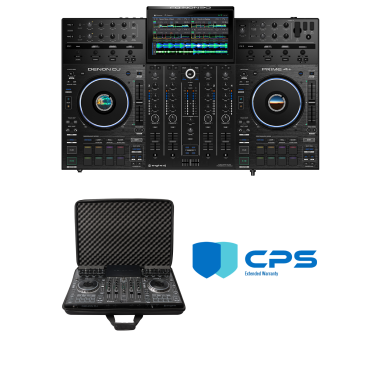 Denon DJ Prime 4+ "PROtection" Bundle with Case and 2 Year Accidental Warranty
