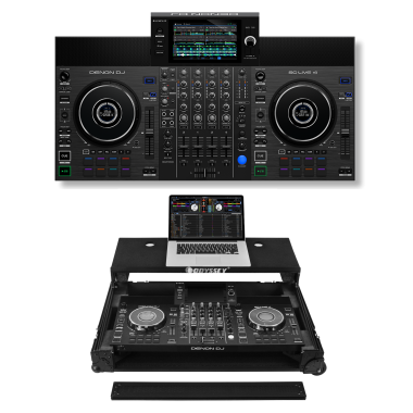 Denon DJ SC Live 4 + Odyssey 810SC4M Case Bundle