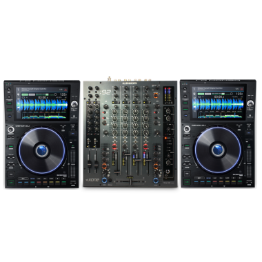 2x Denon DJ SC6000 Players + Allen & Heath Xone:92 Mixer Bundle
