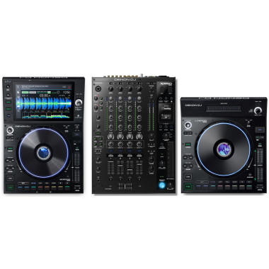 Denon DJ SC6000 Prime Player + Denon DJ X1850 Mixer and Denon LC6000 Performance Expansion Controller Bundle