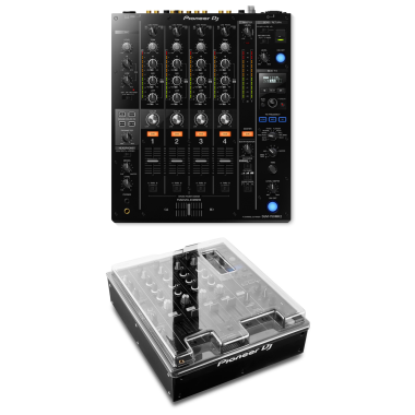 Pioneer DJ DJM-750MK2 + Decksaver DS-PC-DJM750MK2 Cover Bundle