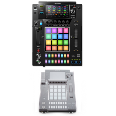 Pioneer DJ DJS-1000 + Decksaver DS-PC-DJS1000 Cover Bundle