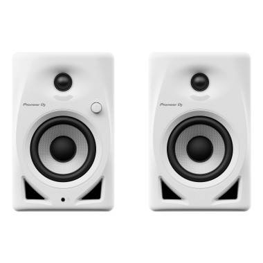 Pioneer DJ DM-40D-W - 4-Inch Desktop Monitor System (Pair, White)