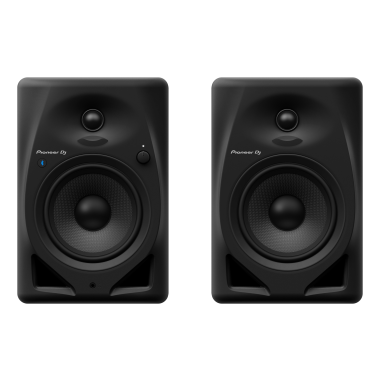 Pioneer DJ DM-50D-BT - 5-Inch Desktop Monitor System with Bluetooth Functionality (Pair, Black)