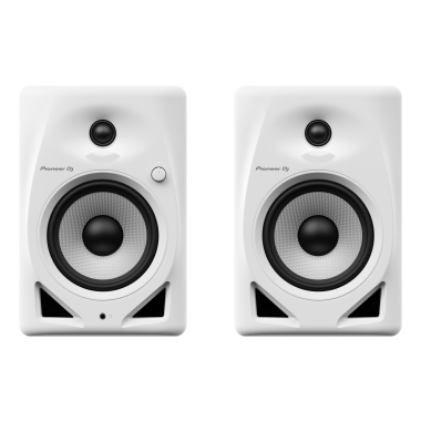Pioneer DJ DM-50D-W - 5” Desktop Monitor System (Pair, White)