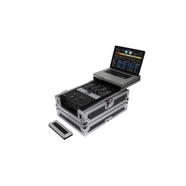 Odyssey FZGS10MX1XD - Universal 10" Format DJ Mixer Case with Extra Deep Rear Cable Space