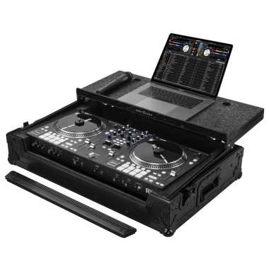 Odyssey FZGSRANEONEWBL - Rane ONE/ONE MKII Flight Case in Black with Patented Glide Platform