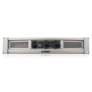 QSC GX3 - 300W Per Channel At 8 Ohms Rackmount Power Amplifier