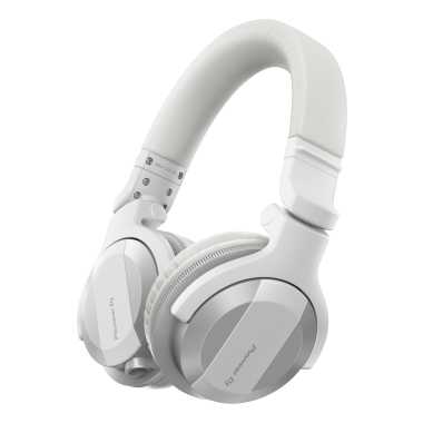 Pioneer DJ HDJ-CUE1BT-W - DJ headphones with Bluetooth Functionality (Matte white)